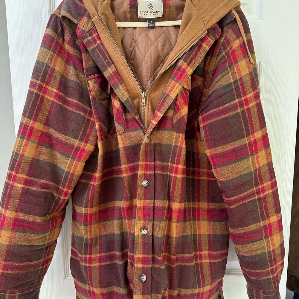 Legendary Whitetails Brown Quilted Jacket